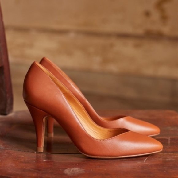 Sezane Shoes Szane Django Leather Pump Poshmark